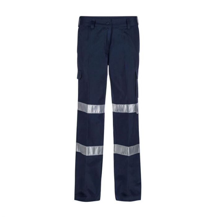 Ladies Cotton Cargo Work Pant with Front angled Pockets